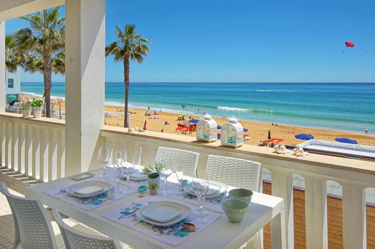 Casa Pe Na Areia- Unique Spot- Beach Front By DreamvillasАлбуфейра Екстериор снимка